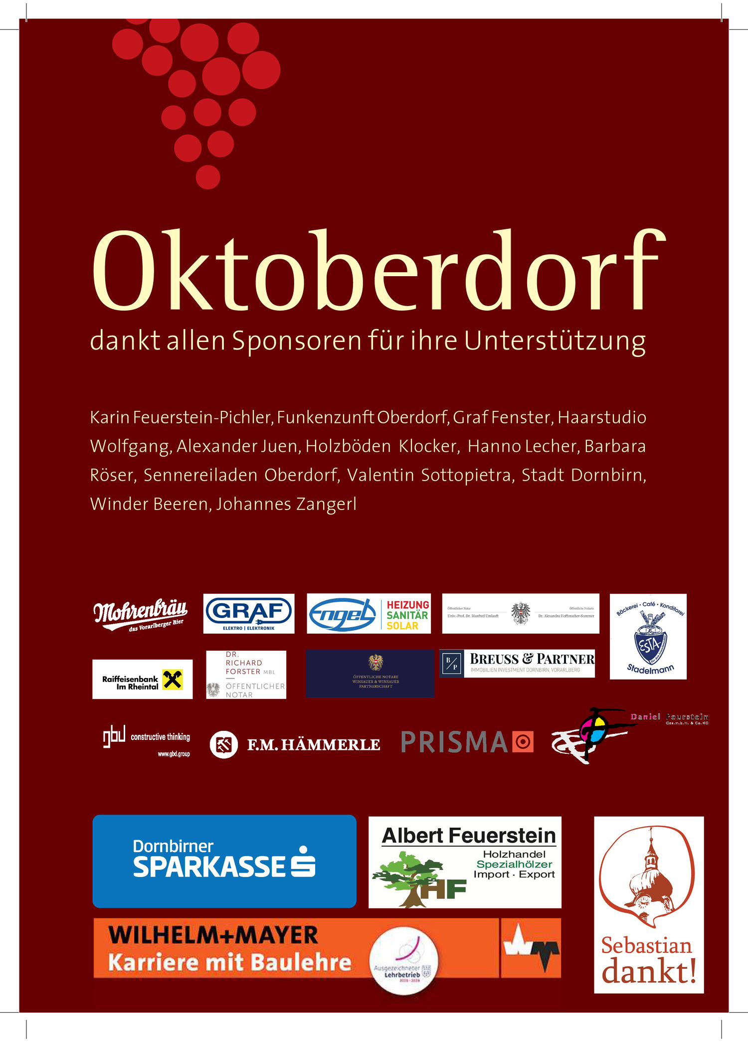 Oktoberdorf_Plakat_A3_Dank_Sponsoren_v2_2025.indd / Wolfgang Klocker